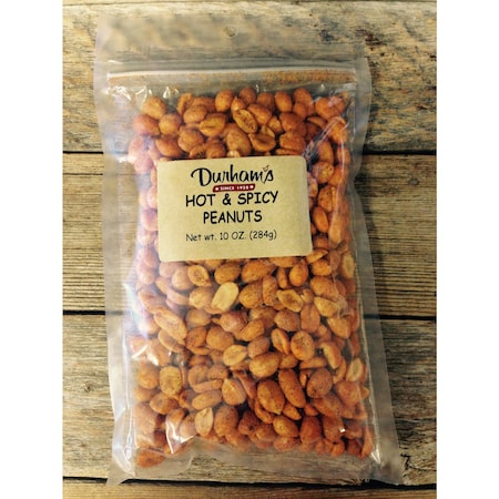 Durhams Durhams Hot and Spicy Peanuts 10 oz Bagged 7304240013